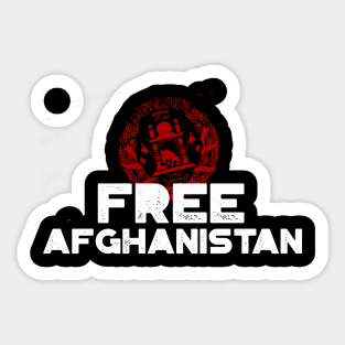 Free Afghanistan Sticker